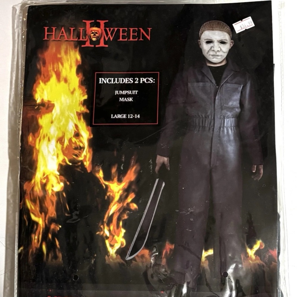 Halloween II Michael Myers Kids Costume - Black
